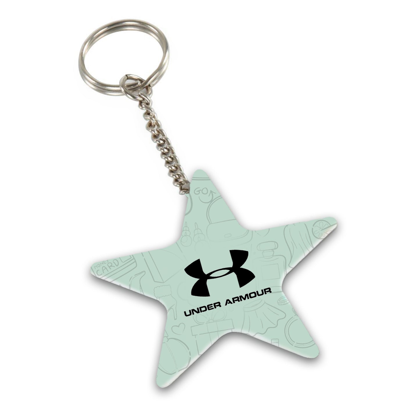 Premium Sublimatable Printable Fiber Key Chain Img 2